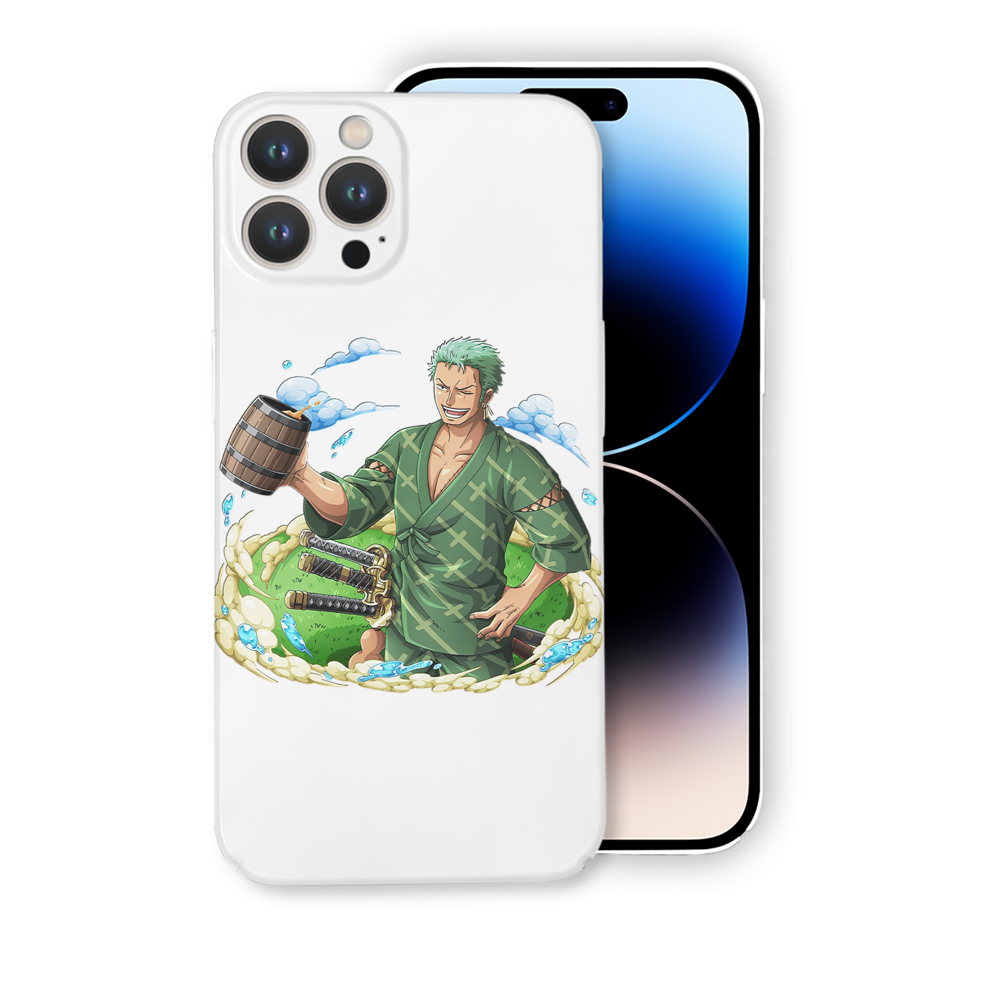 （画像用） ワンピース ロロノア・ゾロ ONE PIECE Roronoa Zoro 【iPhone 14シリーズ対応】ハードケース